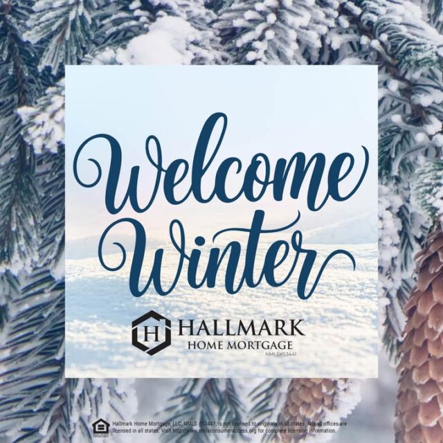 It’s official—winter is here! ❄️ Time to light the fireplace, sip some hot cocoa, and savor the coziness. How are you celebrating the season’s arrival? 🧣☕  #HHM #YourCommunityLender #HallmarkHomeMortgage #eHome #hhmtv #HomeMortgage #Mortgage #MortgageLender