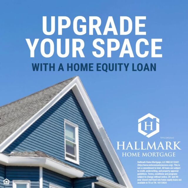 Need money for home repairs? A home equity loan might be the solution you are looking for. Contact us today to see if a home equity loan is the right option for you! https://www.hallmarkhomemortgage.com/ #HHM #yourcommunitylender