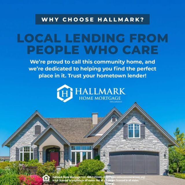 Our offices are just down the street. Stop in or give us a call to begin your journey today. https://www.hallmarkhomemortgage.com/ #HHM #YourCommunityLender