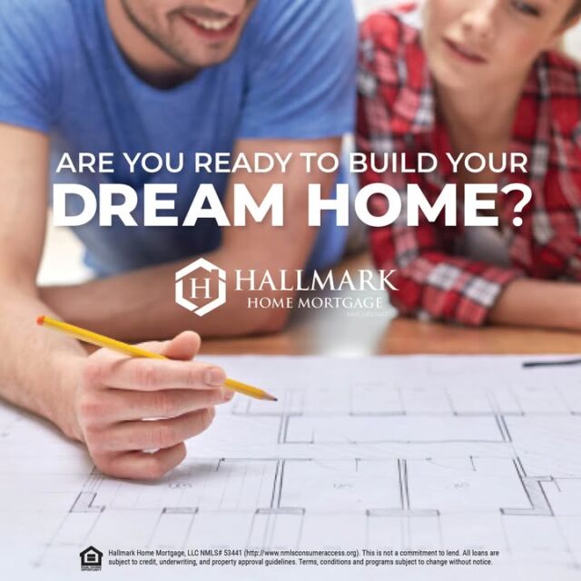 Build the home you’ve always wanted with Hallmark Home Mortgage. Our wide range of construction financing options can bring your vision to life. Contact us to learn more! https://www.hallmarkhomemortgage.com/new-construction/ #HHM #YourCommunityLender